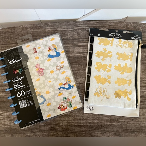 Happy Planner Other - Brand New Happy Planner Disney Alice in Wonderland dotted line notebook